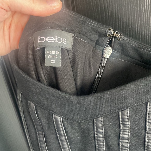 BEBE lil black dress with spaghetti straps-Size XS - Picture 2 of 5